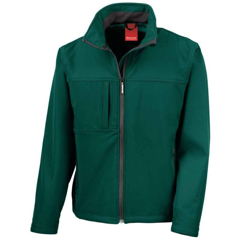 Result Classic Soft Shell Jacket - Bottle Green