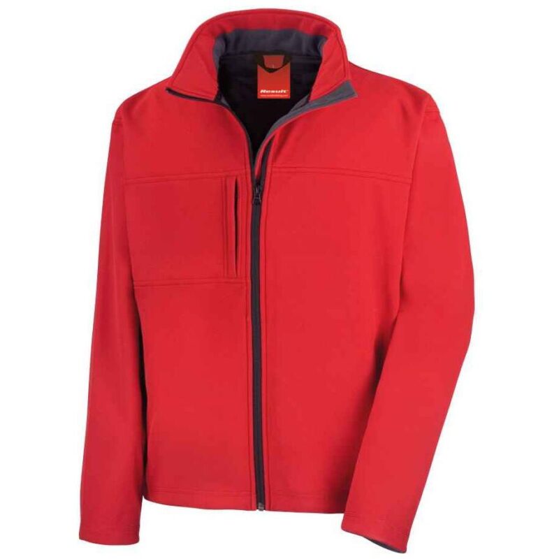 Result Classic Soft Shell Jacket - Red