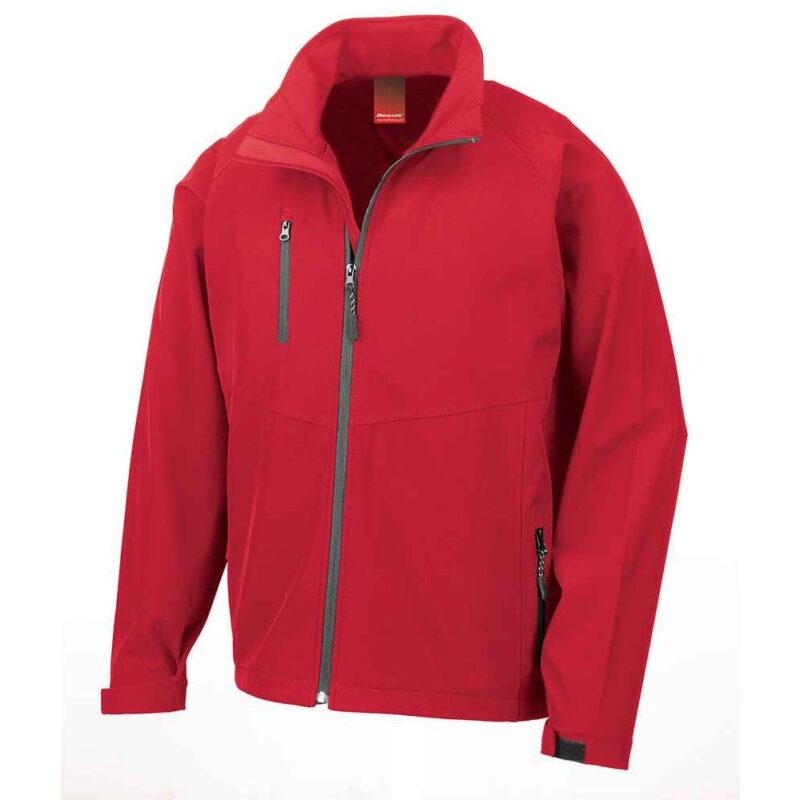 Result Base Layer Soft Shell Jacket - Red