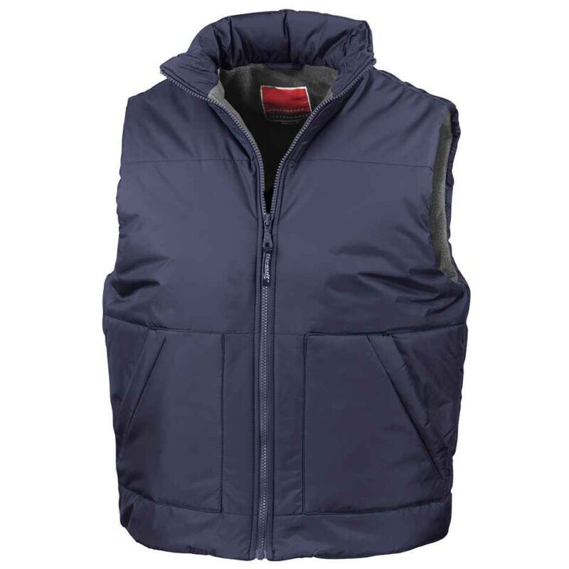 Result Fleece Lined Bodywarmer - Navy