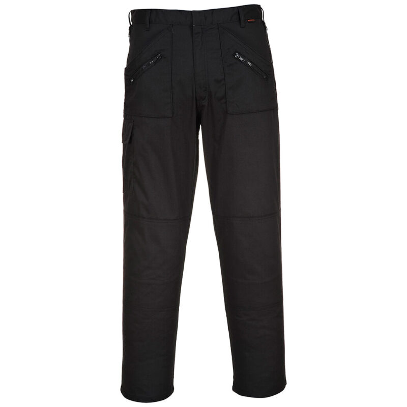 Portwest Action Trousers - Black X-Tall
