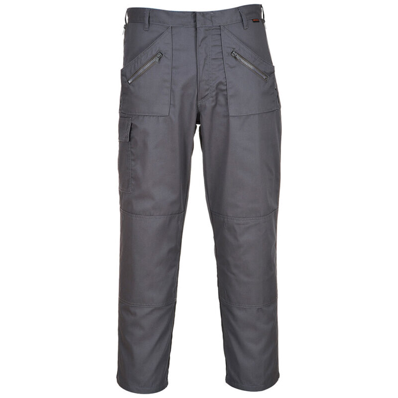 Portwest Action Trousers - Grey Tall