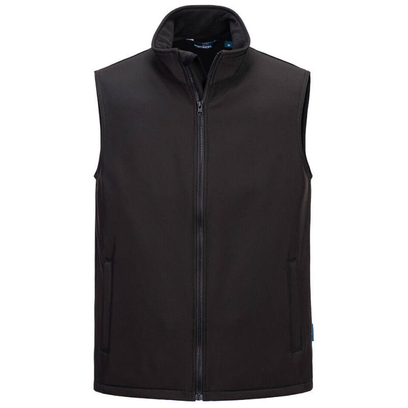 Portwest Print and Promo Softshell Gilet - Black
