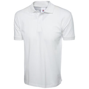 Uneek UC112 Cotton Rich Poloshirt - Black