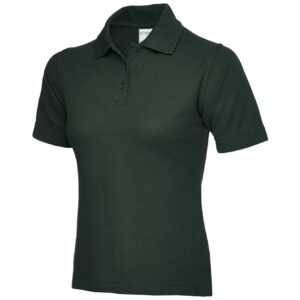 Uneek UC115 Ladies Ultra Cotton Poloshirt - Hot Pink