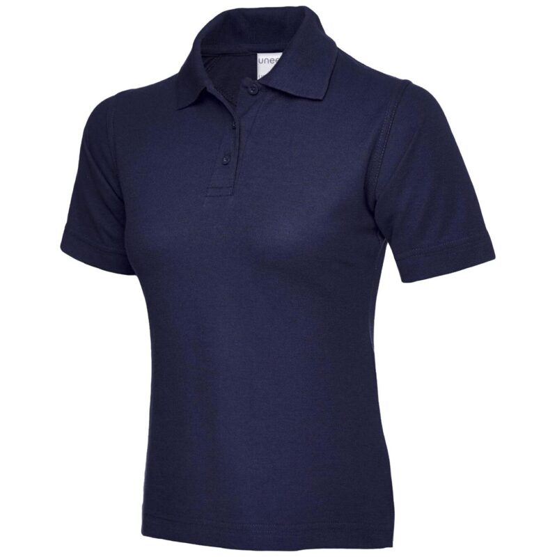 Uneek UC115 Ladies Ultra Cotton Poloshirt - French Navy