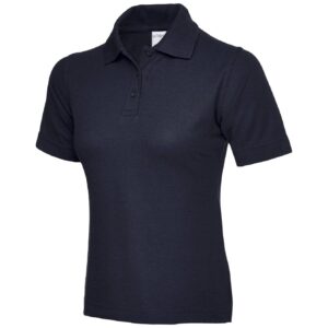 Uneek UC115 Ladies Ultra Cotton Poloshirt - Hot Pink