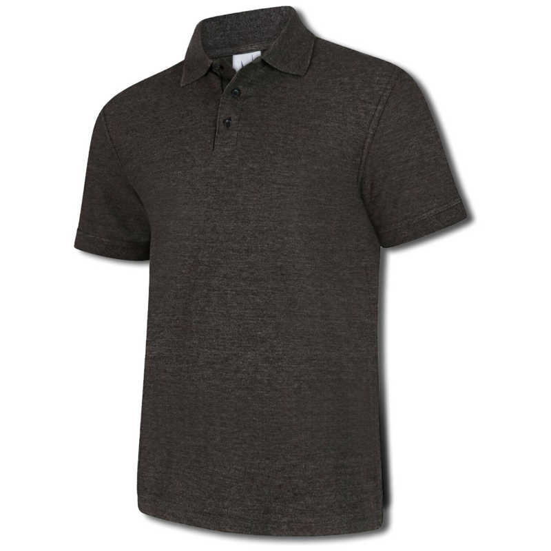 Uneek UC124 Olympic Poloshirt - Charcoal