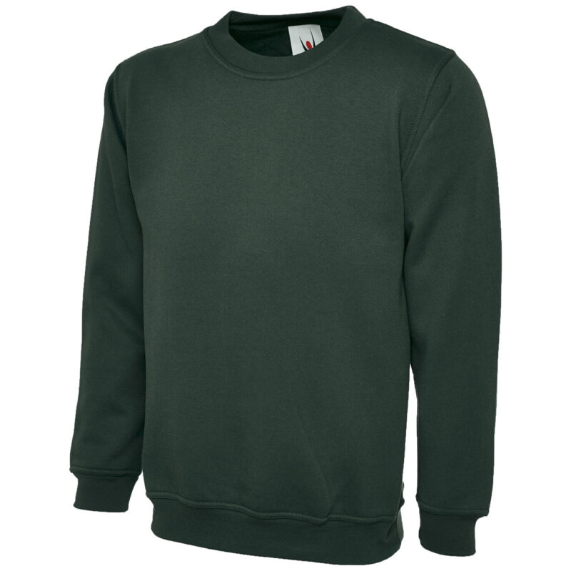 Uneek UC201 Premium Sweatshirt - Bottle Green