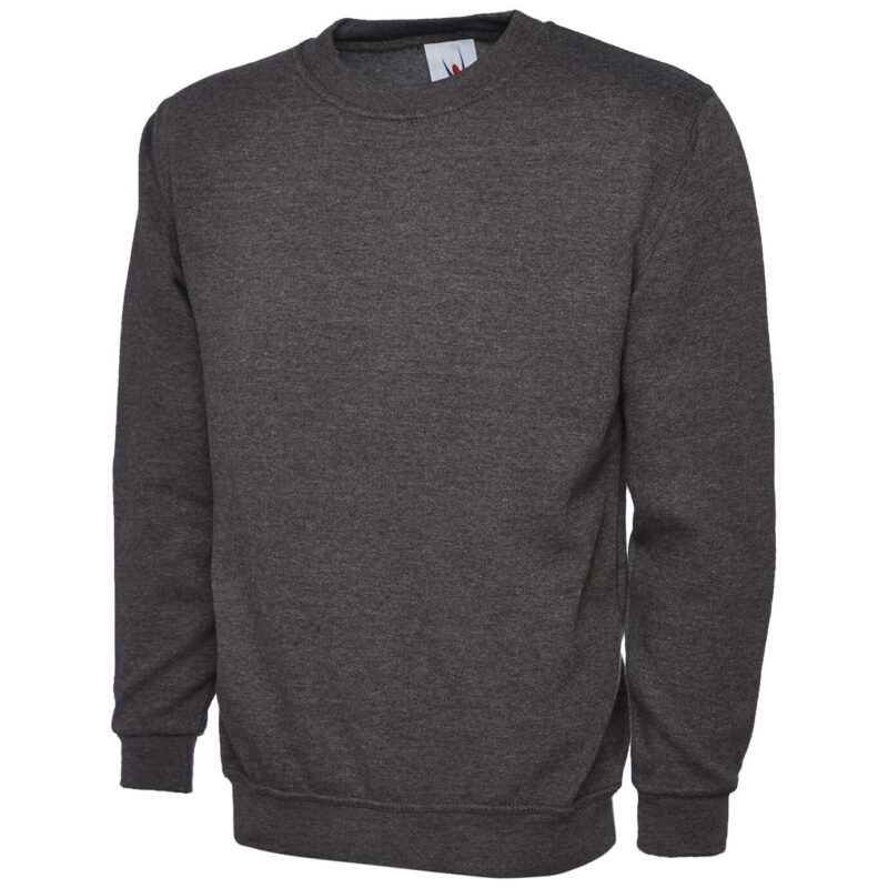 Uneek UC203 Classic Sweatshirt - Charcoal
