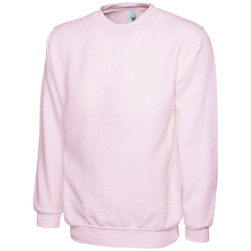 Uneek UC203 Classic Sweatshirt - Pink