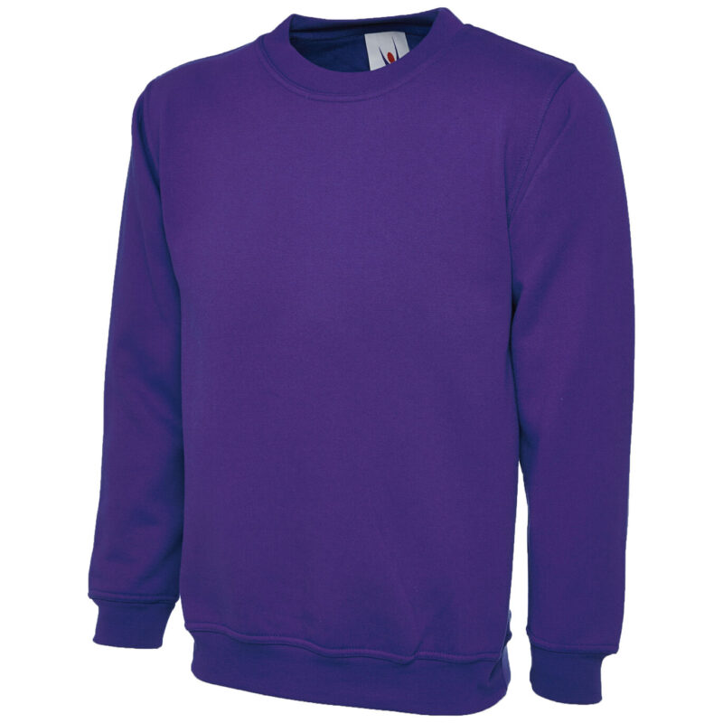 Uneek UC203 Classic Sweatshirt - Purple