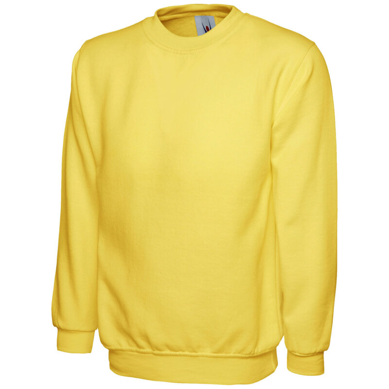 Uneek UC203 Classic Sweatshirt - Yellow