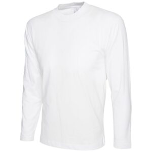 Uneek UC314 Long Sleeve T-shirt - Black