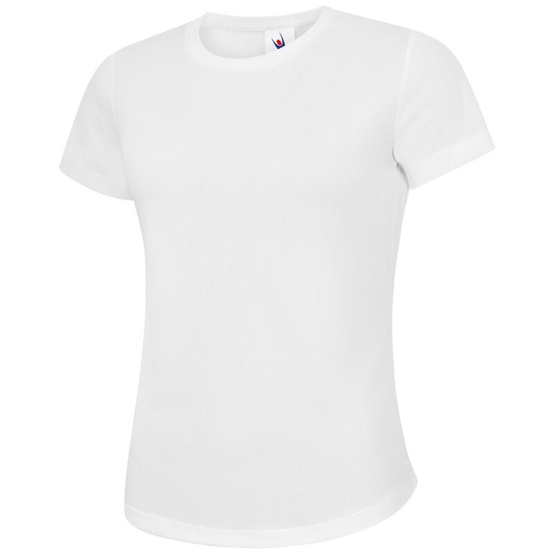 Uneek UC316 Ladies Ultra Cool T Shirt - White