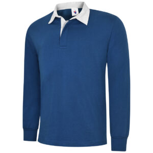 Uneek UC402 Classic Rugby Shirt - Navy