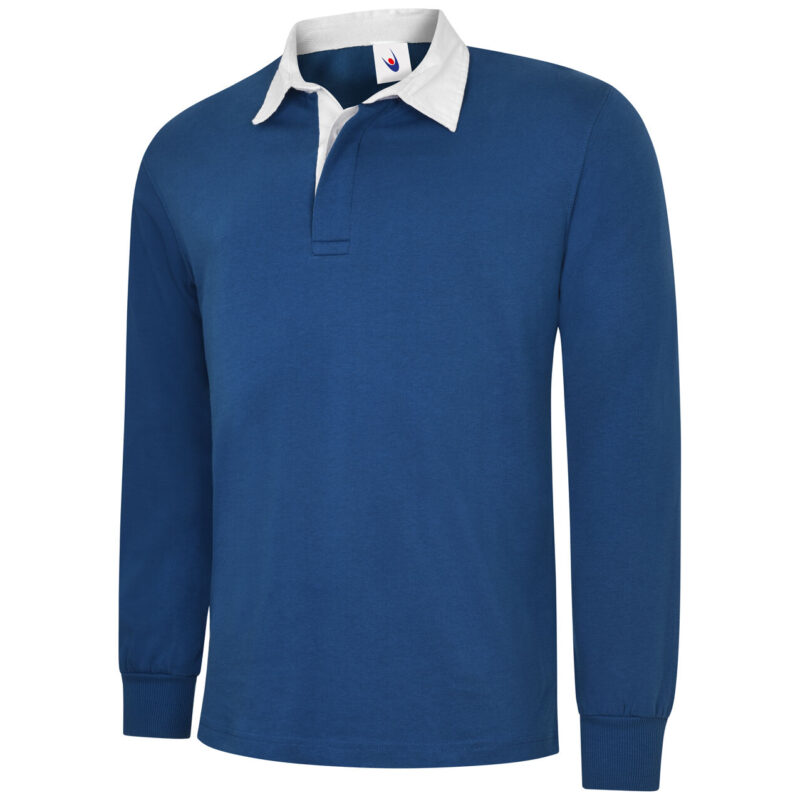 Uneek UC402 Classic Rugby Shirt - Royal