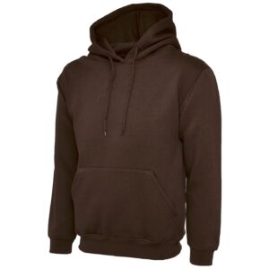Uneek UC502 Classic Hooded Sweatshirt - Military Green