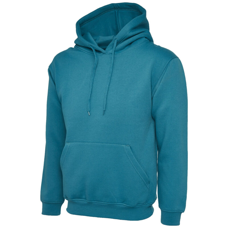Uneek UC502 Classic Hooded Sweatshirt - Jade