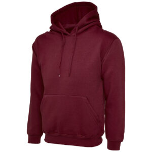 Uneek UC502 Classic Hooded Sweatshirt - Military Green