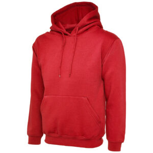 Uneek UC502 Classic Hooded Sweatshirt - Military Green