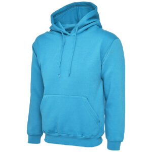 Uneek UC502 Classic Hooded Sweatshirt - Military Green