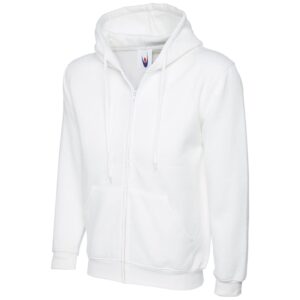 Uneek UC504 Adults Classic Full Zip Hooded Sweatshirt - Royal