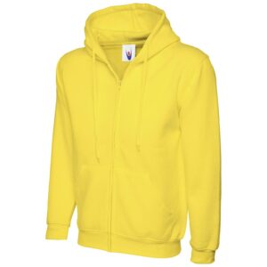 Uneek UC504 Adults Classic Full Zip Hooded Sweatshirt - Royal