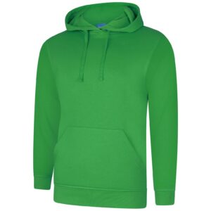Uneek UC509 Deluxe Hooded Sweatshirt - Sizzling Red
