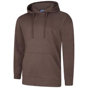 Uneek UC509 Deluxe Hooded Sweatshirt - Sizzling Red