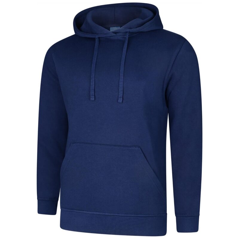 Uneek UC509 Deluxe Hooded Sweatshirt - French Navy