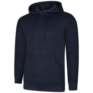 Uneek UC509 Deluxe Hooded Sweatshirt - Sizzling Red