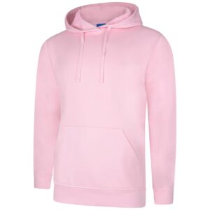 Uneek UC509 Deluxe Hooded Sweatshirt - Sizzling Red