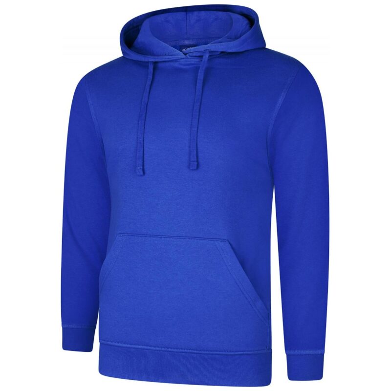 Uneek UC509 Deluxe Hooded Sweatshirt - Royal