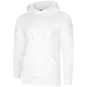 Uneek UC509 Deluxe Hooded Sweatshirt - Sizzling Red