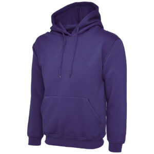Uneek UC510 Ladies Deluxe Hooded Sweatshirt - Charcoal