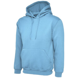 Uneek UC510 Ladies Deluxe Hooded Sweatshirt - Charcoal