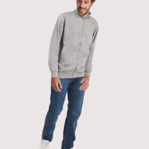 Uneek UC212 Deluxe Unisex Sweat Jacket - Black