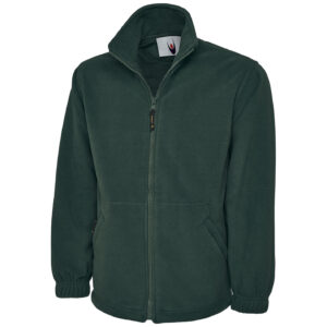 Uneek UC601 Premium Full Zip Micro Fleece Jacket - Charcoal