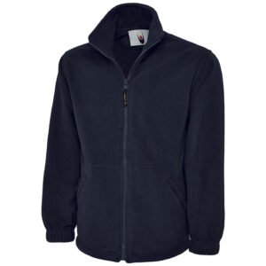 Uneek UC601 Premium Full Zip Micro Fleece Jacket - Charcoal