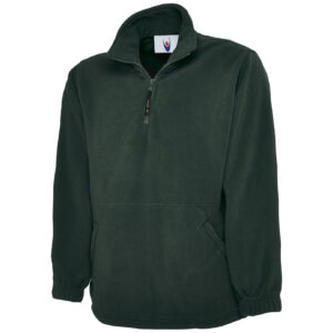 Uneek UC602 Premium 1/4 Zip Micro Fleece Jacket - Navy