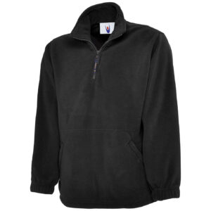 Uneek UC602 Premium 1/4 Zip Micro Fleece Jacket - Navy