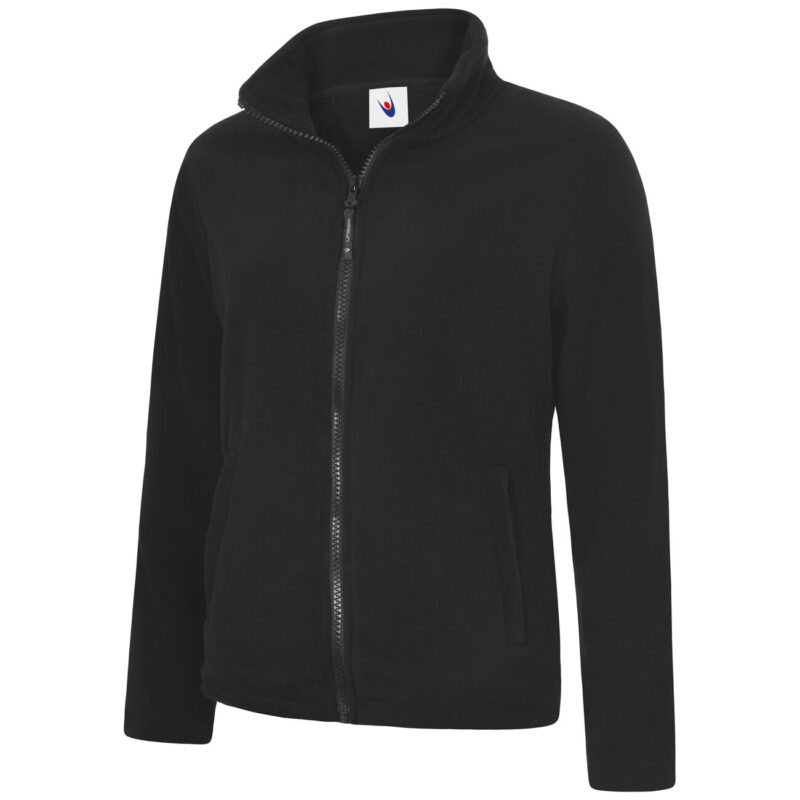 Uneek UC608 Ladies Classic Full Zip Fleece Jacket - Black
