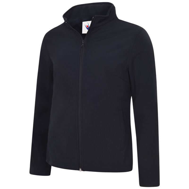 Uneek UC613 Ladies Classic Full Zip Soft Shell Jacket - Navy