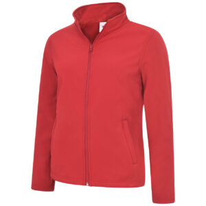 Uneek UC613 Ladies Classic Full Zip Soft Shell Jacket - Black