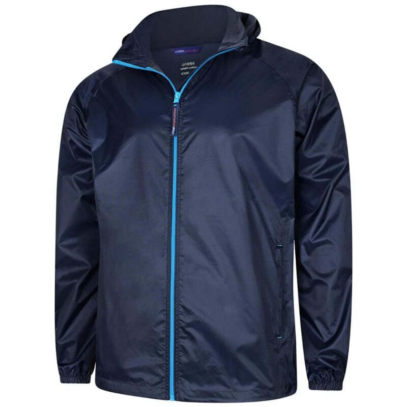 Uneek UC630 Active Jacket - Navy/Surf Blue