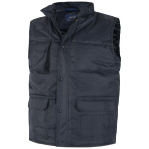 Uneek UC640 Super Pro Body Warmer - Black