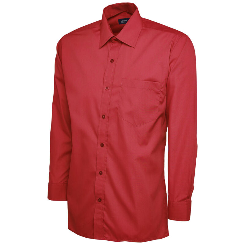 Uneek UC709 Mens Poplin Full Sleeve Shirt