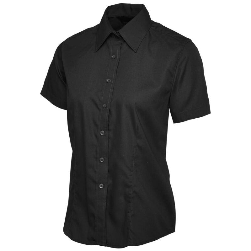 Uneek UC712 Ladies Poplin Half Sleeve Shirt