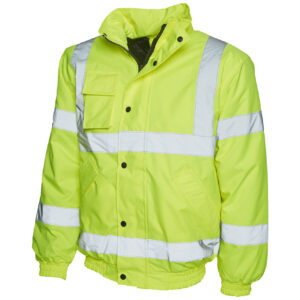 Uneek UC804 High Visibility Bomber Jacket - Orange